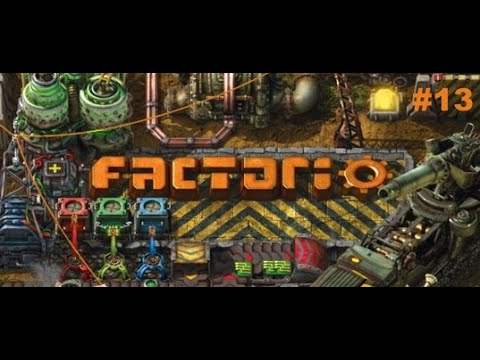 Factorio #13 Конструкция малой плотности, желтые банки и всякая всячина