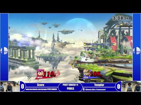 PORT SMASH 11 - Pools - PS | Scuro (Ness) Vs Templar (Fox)