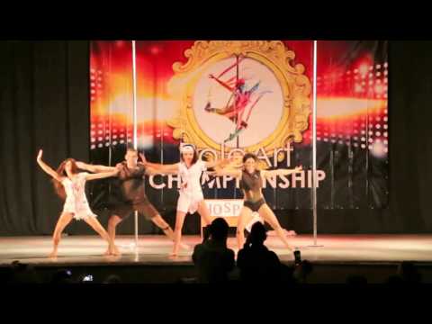 2015 Fedotov, Gordiyenko, Yurchenko, Kaulitz Poleart Championship WINNERS! Zombie Apocalypse Dance!