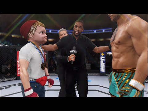 Hasbulla vs. Andrew Tate - EA Sports UFC 4 - Crazy UFC 👊🤪