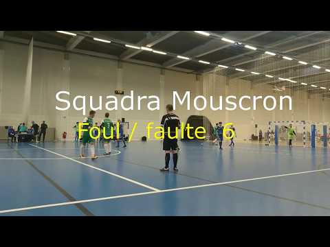 Squadra Mouscron - Futsal Sveti Patrik [Juniori] Fouls