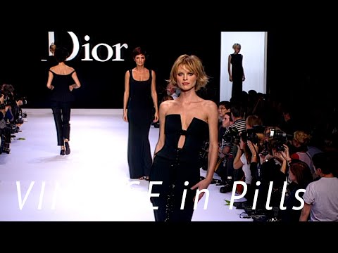 Vintage in Pills CHRISTIAN DIOR Spring 1997 Paris - Fashion Channel