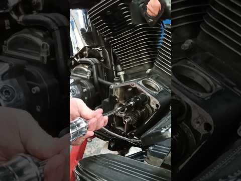 Andrews ev27 install in Evo Harley.