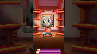 Tom Smashes Pottery in My Talking Angela 2 - Tom Gold Run #shorts