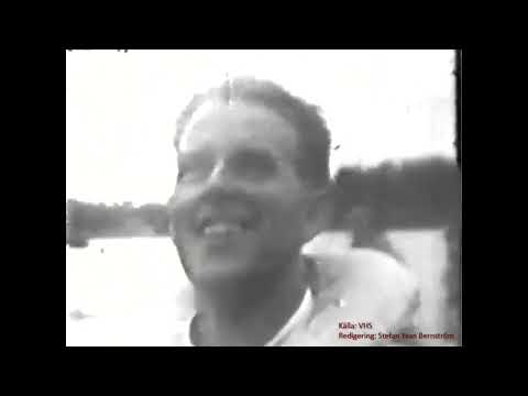 Premiär för racerbåttävling på Norasjön 1947