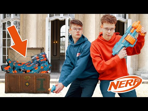 Noel Dederichs vs. Seox: HEFTIGE REVANCHE im SCHLOSS! (krasses NERF Battle)