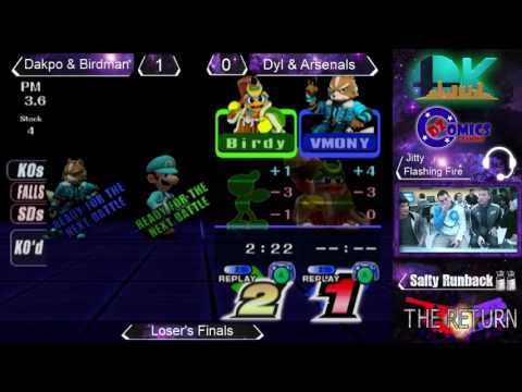 The Salty Runback Dubs LF: Dakpo/Captain Birdman vs. Dyl/Arsenals