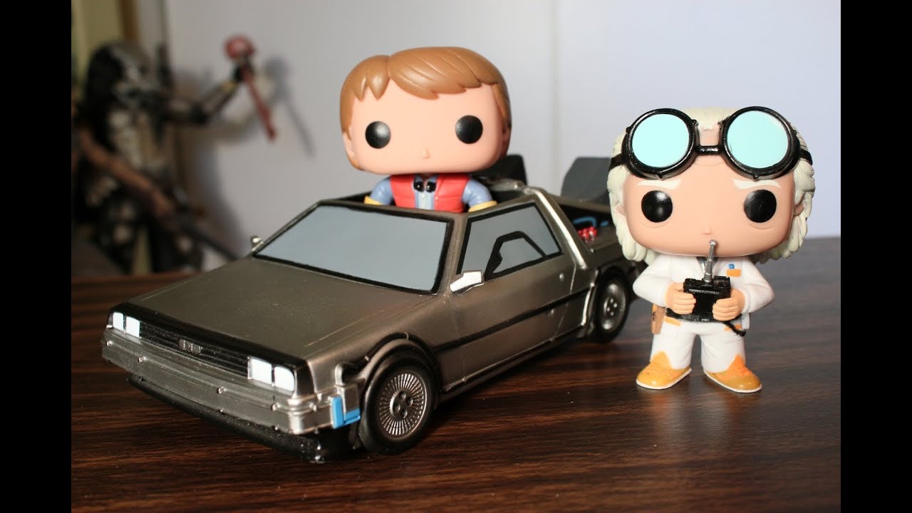 Back to the Future Funko Pop Time Machine, Marty McFly & Dr. Emmett Brown review