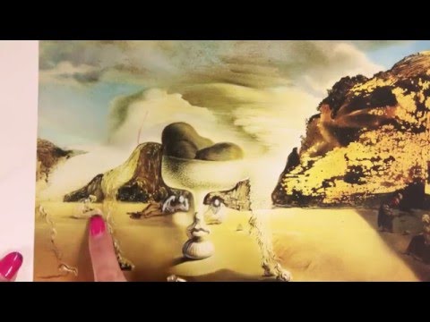 Portraits with Salvador Dali grades 3-5