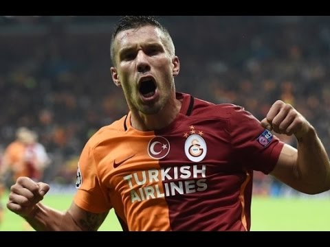 Lukas Podolski ● All Goals For Galatasaray ● 2016