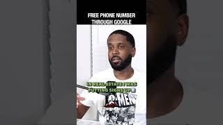 Free Phone Number Through Google