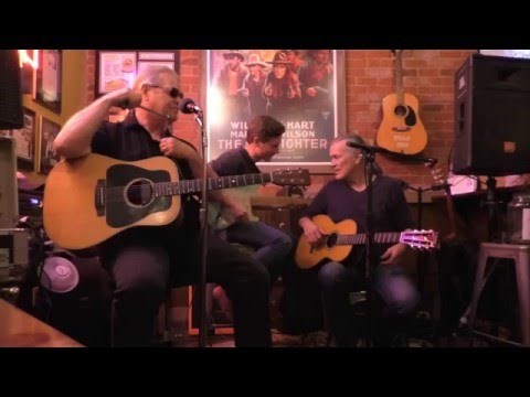 Hans Olson, Chuck Hall, and Jack perform at Bryan's Black Mountain Barbecue