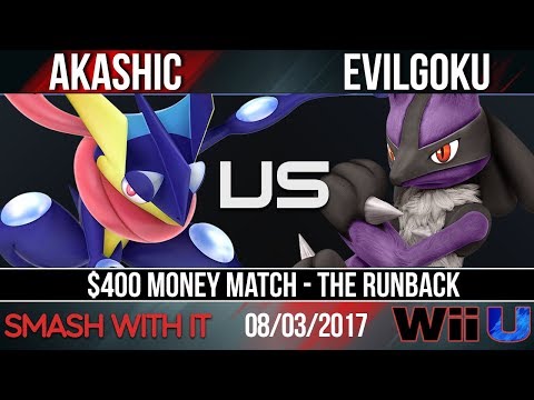 SWI 90 - $400 Money Match Runback - Akashic vs. EvilGoku - Smash Wii U