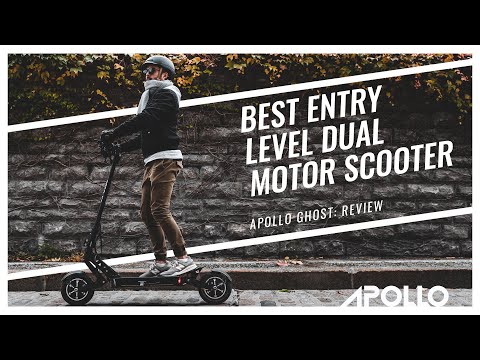 The Best Entry Level Dual Motor Scooter I APOLLO GHOST REVIEW