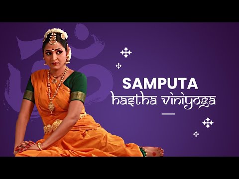 Bharatanatyam Mudras - Learn Samputa hasta viniyoga ( Short Video Lesson for Beginners)