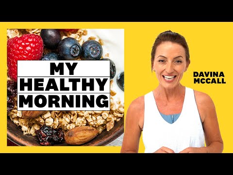 Davina McCall - When I Wake Up, What I Eat & How I Train | My Healthy Morning Routine