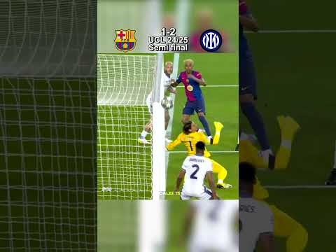 Barcelona vs Inter Milan UCL 24/25.🔥