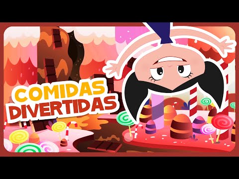 MARATONA COMIDAS DIVERTIDAS 🍫 O Show da Luna!