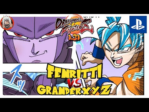 DBFZ fenritti vs granderxyz - (GokuSSB, Hit, Gohan) Vs (A21LC, A18, GokuSSB) Ver 1.31