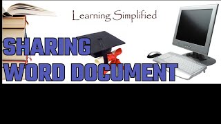 Sharing MS Word document
