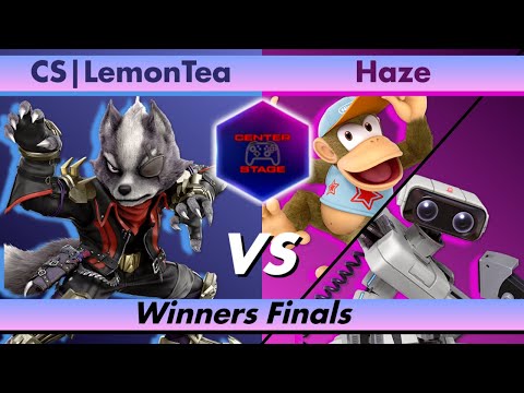 Center Stage #20 - CS LemonTea (Wolf) vs Haze (Diddy Kong/ROB) - Smash Ultimate SSBU