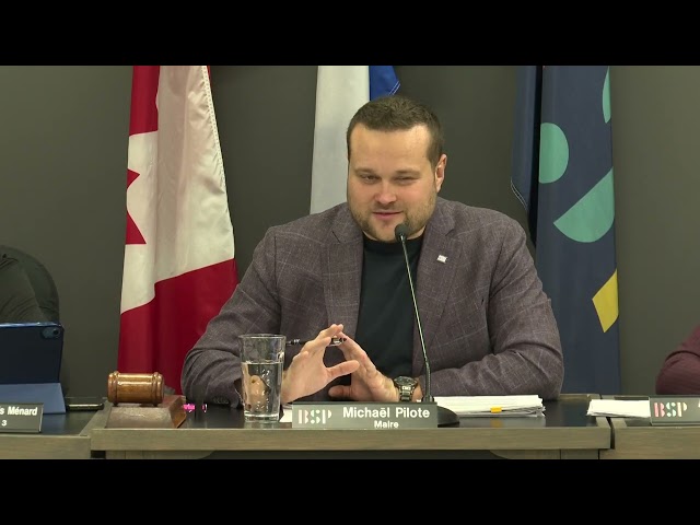 Conseil de ville de Baie-St-Paul – 17 novembre 2025