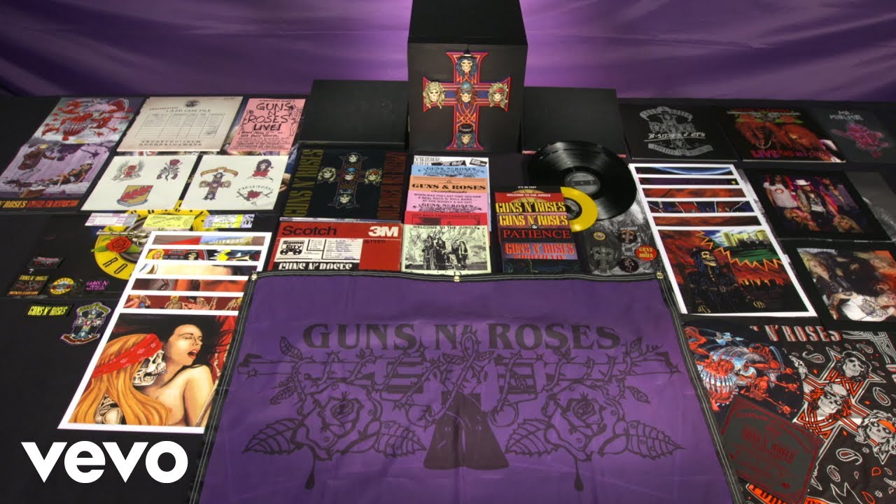 Guns N' Roses - Appetite For Destruction - Locked N' Loaded (Timelapse Unboxing) - YouTube