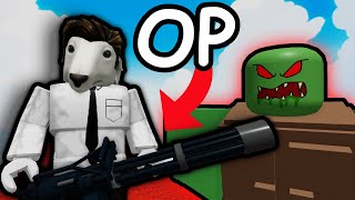 I protect my house from monsters in roblox