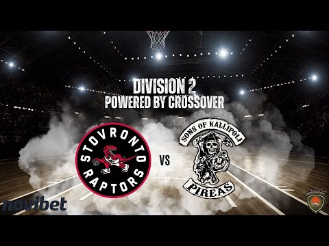 Atlasbasket - Division 2 - 13th Round - STOVRONTO RAPTORS vs SONS OF KALLIPOLI