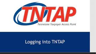 Logging into TNTAP