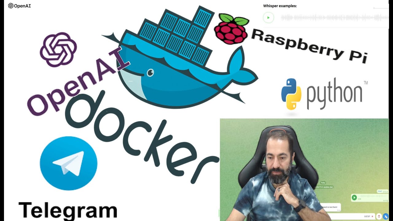 Speech To Text Telegram Bot using Python Docker OpenAI Whisper.cpp Open Source
