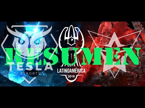 Resumen Tesla E-Sports Vs Galactic Gamers Match 1