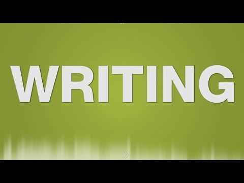 Writing SOUND EFFECT - Schreiben SOUNDS