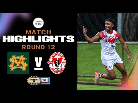 St Mary's vs Waratah Highlights | Round 12, 2024/25 | TIO NTFL