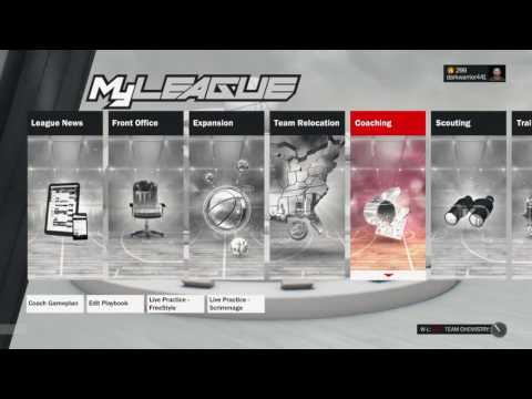 NBA 2K17 MYLEAGUE| Fantasy Draft Rebuild