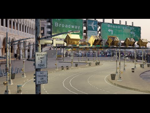 Geometry Nodes Road Generator Demo