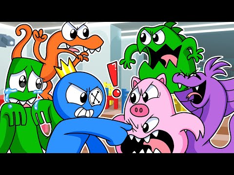 Garten of Banban 3 Vs. Rainbow Friends! FNF Animation Friends To Your End