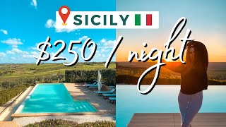 YOU CAN RENT A WHOLE VILLA FOR $250 IN ITALY | Sicily Villa Tour | Italy Travel Vlog 2022 4K