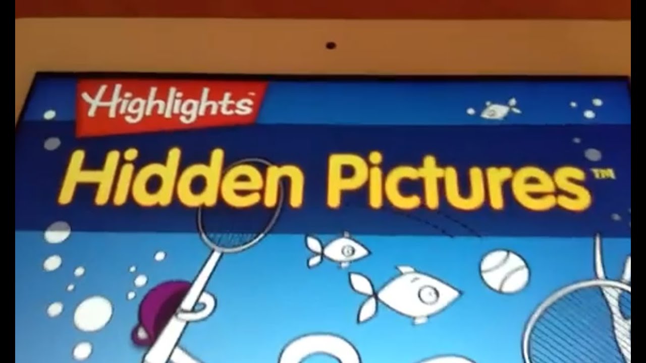 Highlights Hidden Picture Puzzles -- a Quick Look