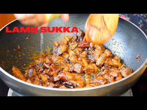 Easy Lamb Sukka In Tamil | How To Make Lamb Fry | Lamb Recipe