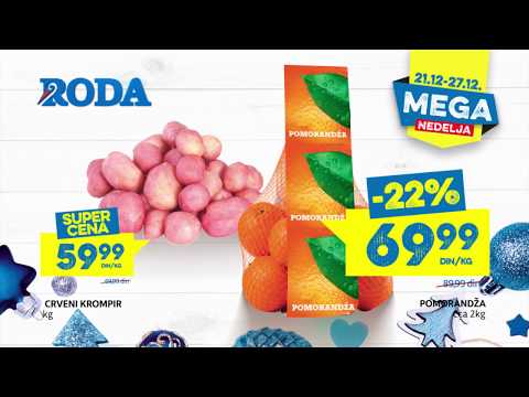 Roda I Mega nedelja 21.12 - 27.12.2018.