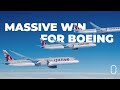 Qatar Airways Places 96 Billion Order For 160 Boeing 787s 777Xs During Trump Visit