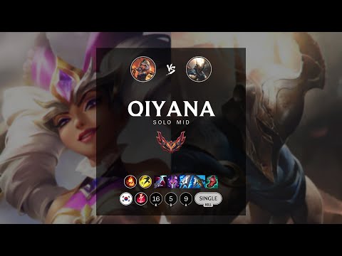 Qiyana Mid vs Pantheon - KR Grandmaster Patch 12.15