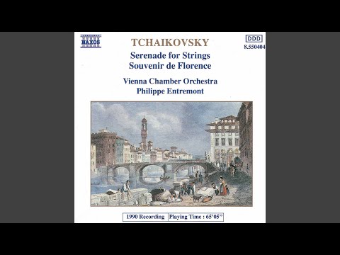 Serenade for String Orchestra in C Major, Op. 48, TH 48: II. Walzer