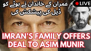 KHAN FAMILY OFFERS DEAL TO ASIM MUNIR