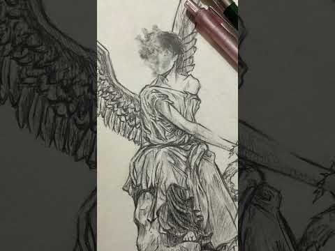 Elythia                          #drawing #trendingshorts #fyp #greekmythology #artform#shorts
