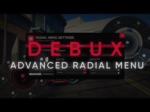 [ESX/QB] Advanced Radial Menu (2 Styles, Full Customizable)