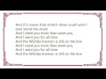 Boston Pops Orchestra - Wichita Lineman Lyrics