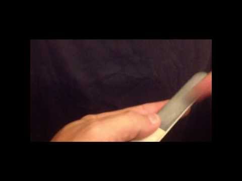 Buffing PIMA -  A Nail Care Video for the Classical Guitarist