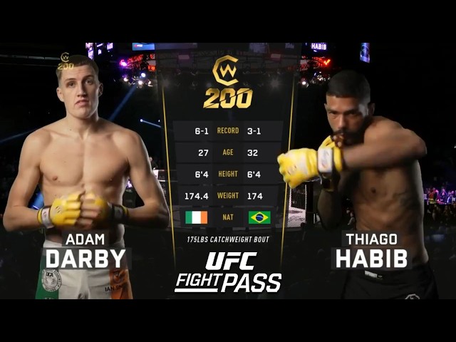 Adam Darby vs. Thiago Habib | Cage Warriors 200